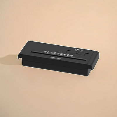 Γρήγορη ταχύτητα 297x112x588mm Desktop Strip Cut Paper Shredder για γρήγορη θραύση