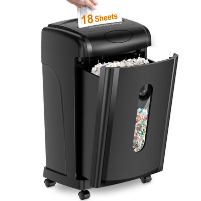 225mm Σφαγός βαρύς φόρτωσης χαρτιού Shredder
