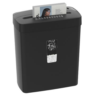 C220P-6 Cross Cut Mini 6 φύλλα Τυποποιητής χαρτιού με 13L Basket Bin για το γραφείο σπίτι