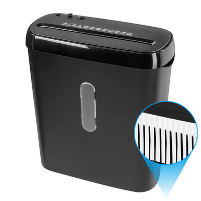 6 φύλλα Strip Cut Paper Shredder Machine με 8L Mini Basket Bin S636B
