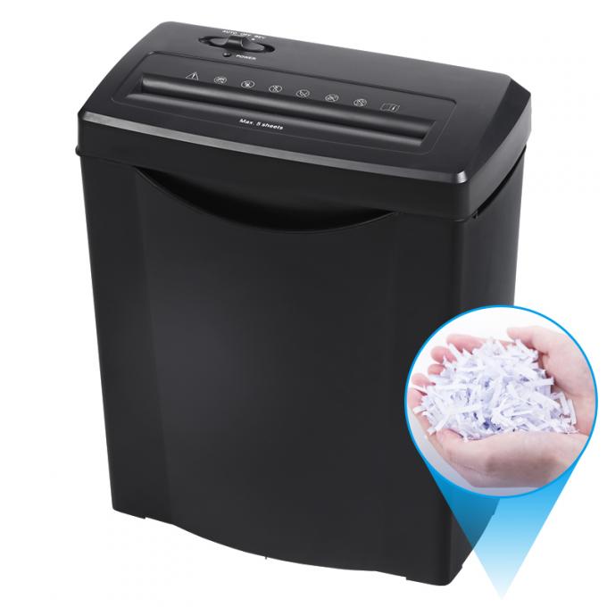 C506P 14L Basket Bin Cross Cut Credit Card Paper Shredder Machine 5 φύλλα χωρητικότητα για οικιακή και γραφειακή χρήση 1