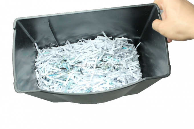 C506P 14L Basket Bin Cross Cut Credit Card Paper Shredder Machine 5 φύλλα χωρητικότητα για οικιακή και γραφειακή χρήση 3