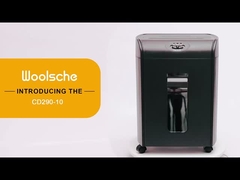 CD290P 10 φύλλα Micro Cut Heavy Duty επιχειρηματικό χαρτί CD θρυμματιστή με 18Liter pull-out bin χαρτί shr