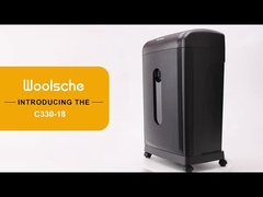 C330P-18 CE/EMC πιστοποιημένη βαριά συσκευή θρυμματισμού χαρτιού για επιχειρήσεις με αποθήκη 30L