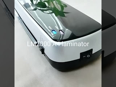 LM2000 A4 μηχανή laminator πάχος στρωματοποίησης 0,6 mm με λειτουργία απελευθέρωσης
