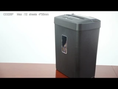 CD226P-12 P-4 Ασφάλεια υψηλού επιπέδου βαρύ φορτίο μηχανή θρυμματισμού χαρτιού για γραφεία